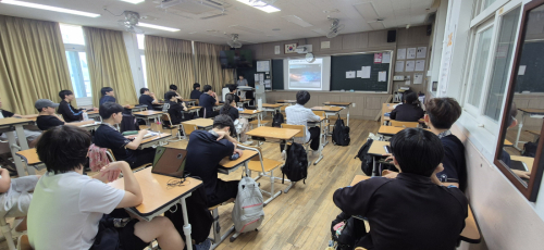 조선대학교 SW중심대학사업단, 전남대학교사범대학부설고등학교 대상 '제8차 AI/SW 교실' 성료